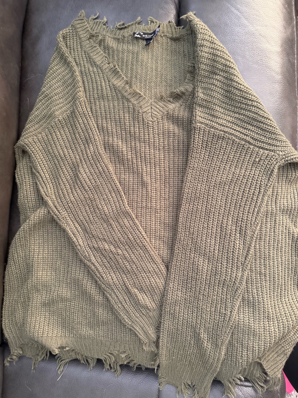 Derek heart maternity sweater size L